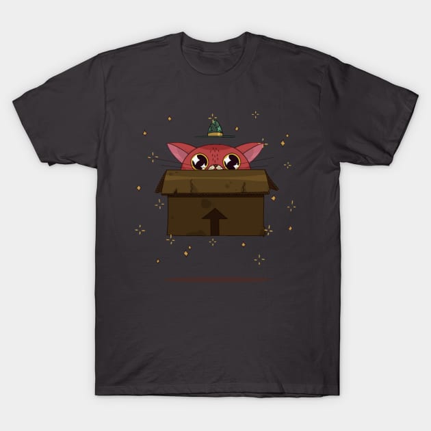 Wizard Cat T-Shirt by ThaysSilvaSauro